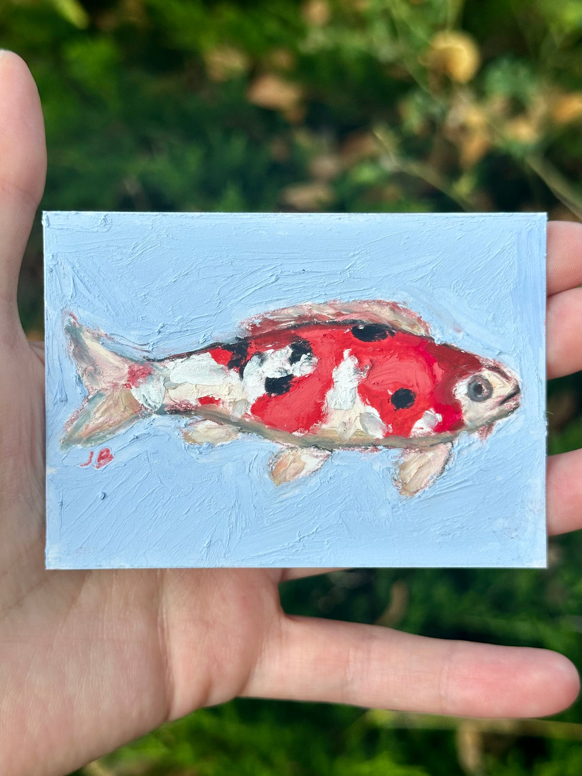 Koi Fish ACEO (2.5x3.5”)