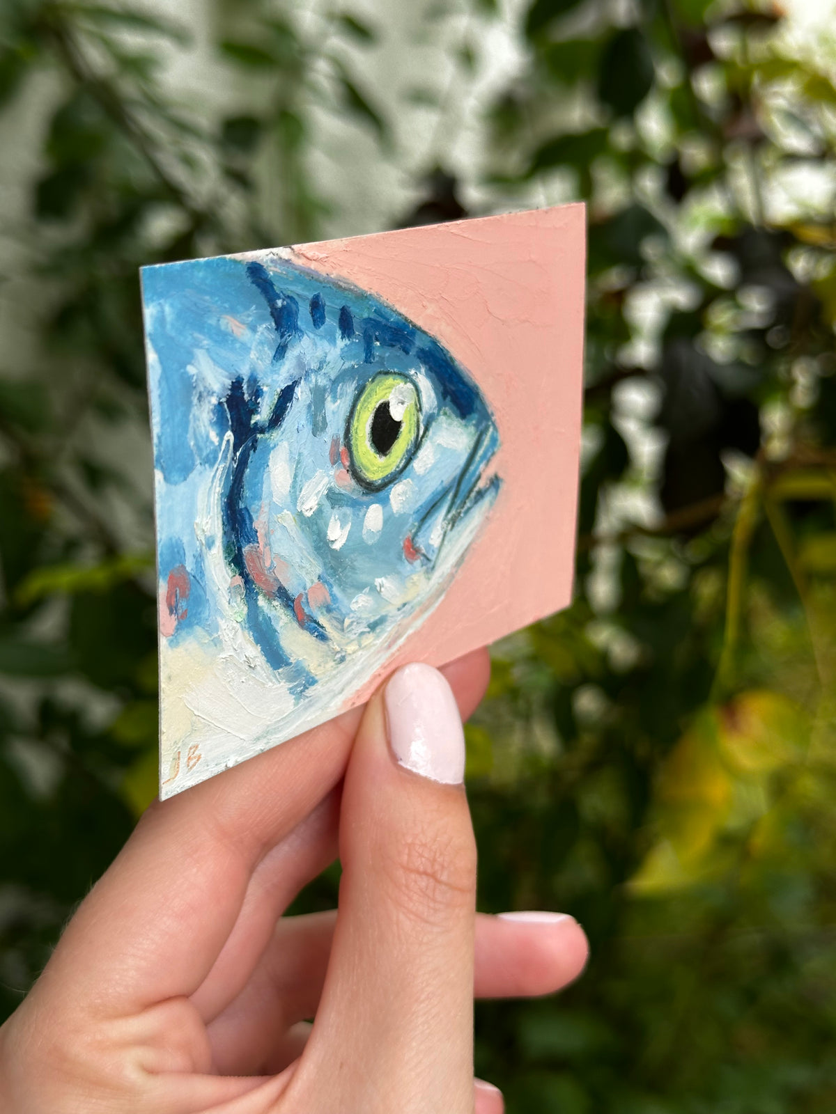 Baby Trevally ACEO (2.5x3.5”)