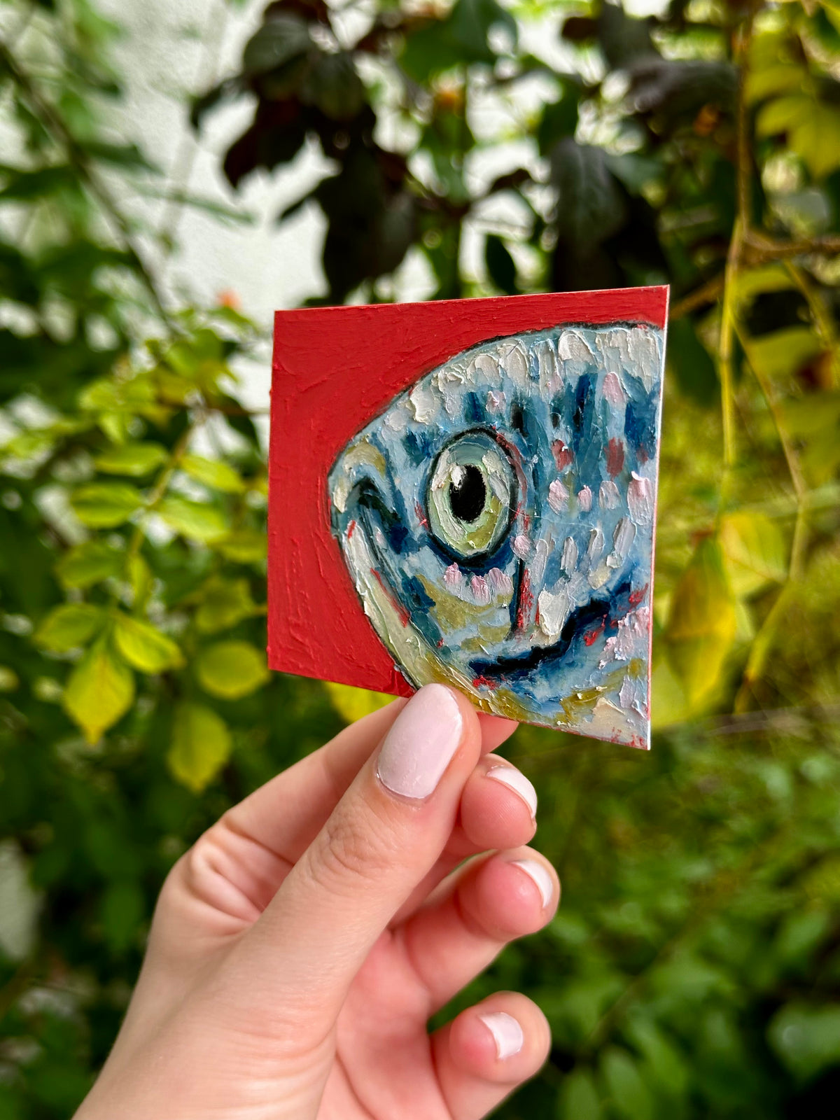 Cichlid fish ACEO (2.5x3.5”)
