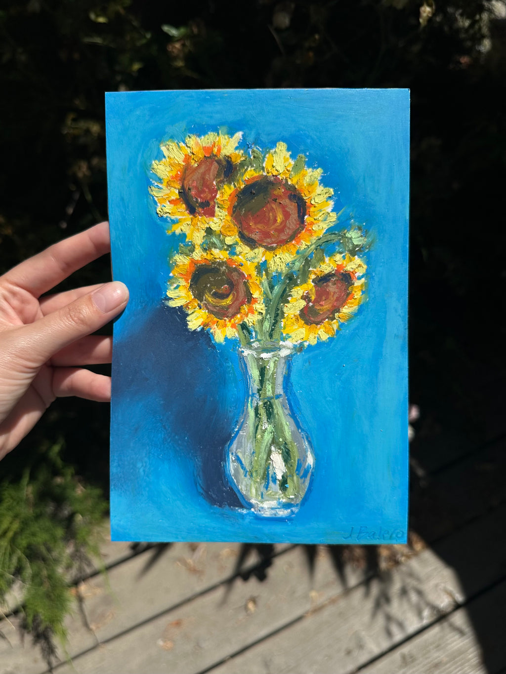 Sunflowers 6x9”