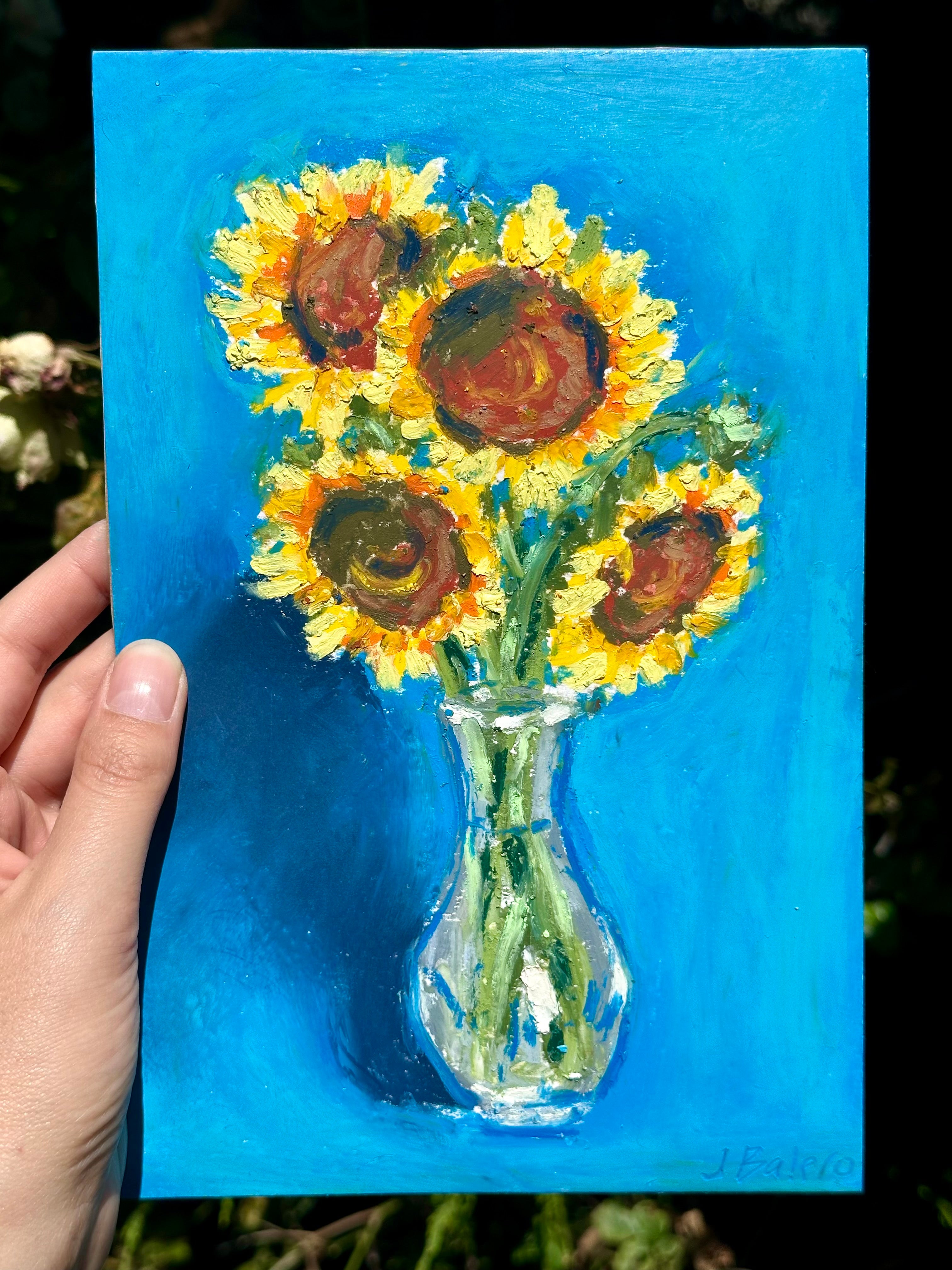 Sunflowers 6x9”