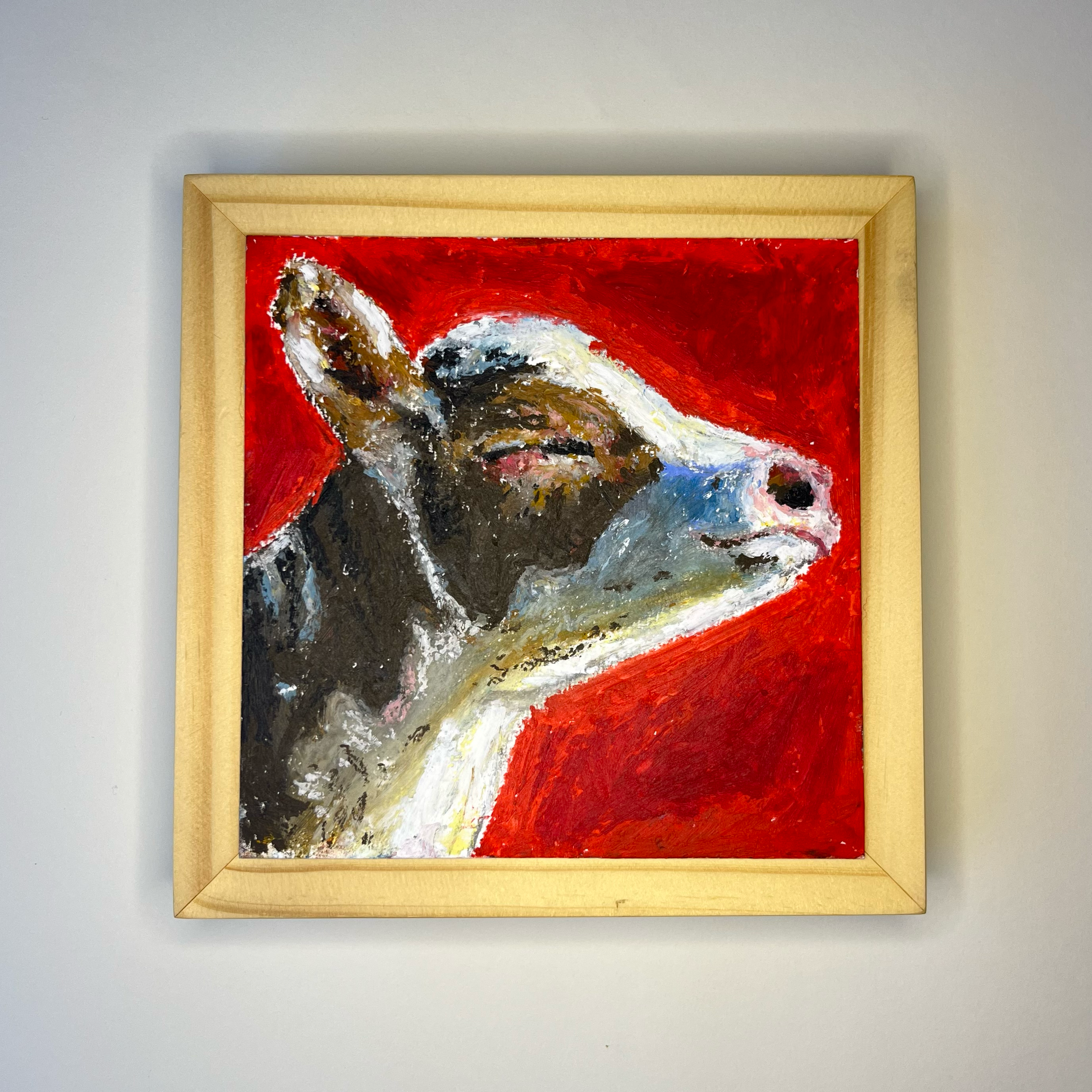 Happy Cow 6x6"