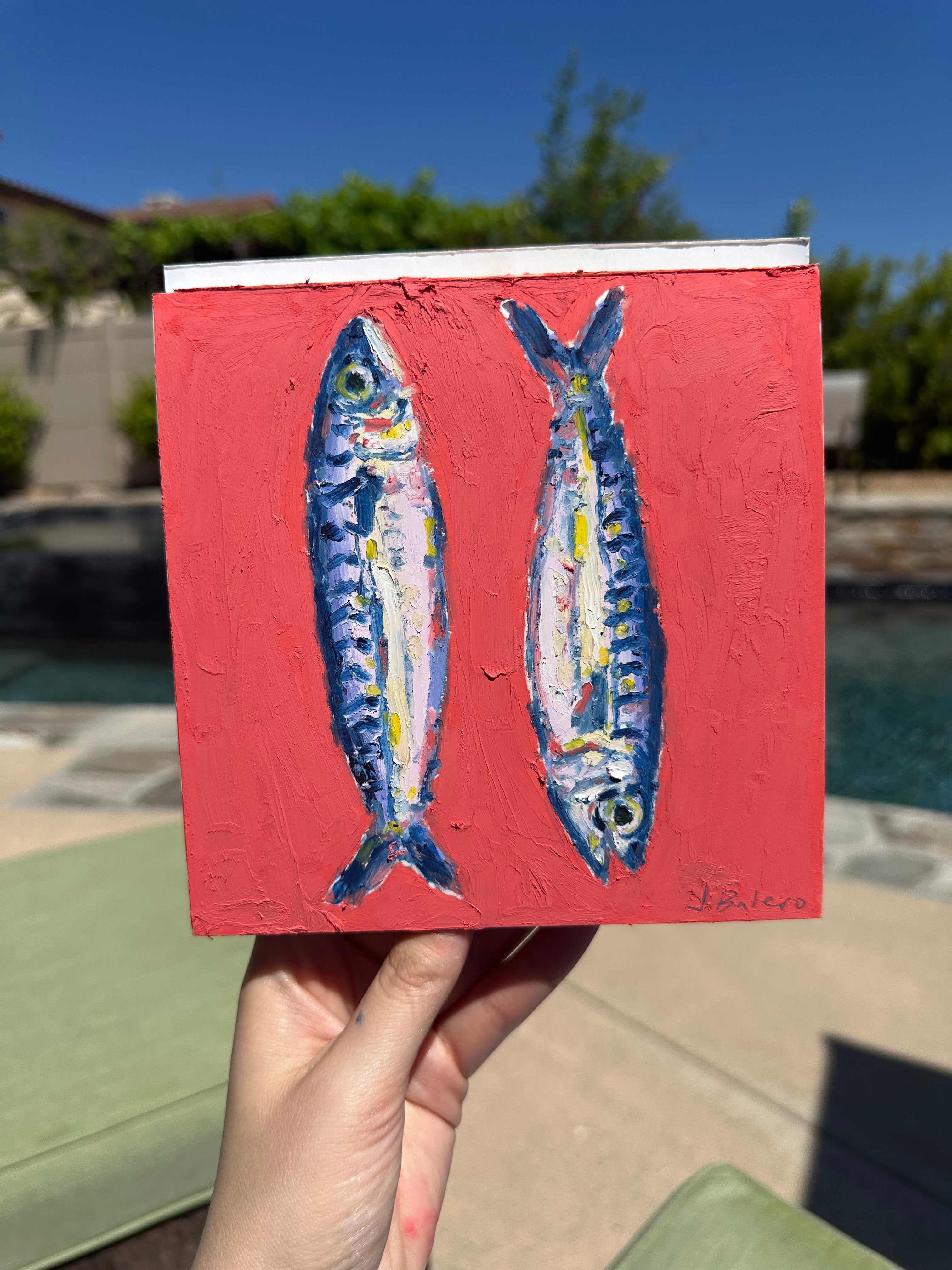 2 Fish 6x6"