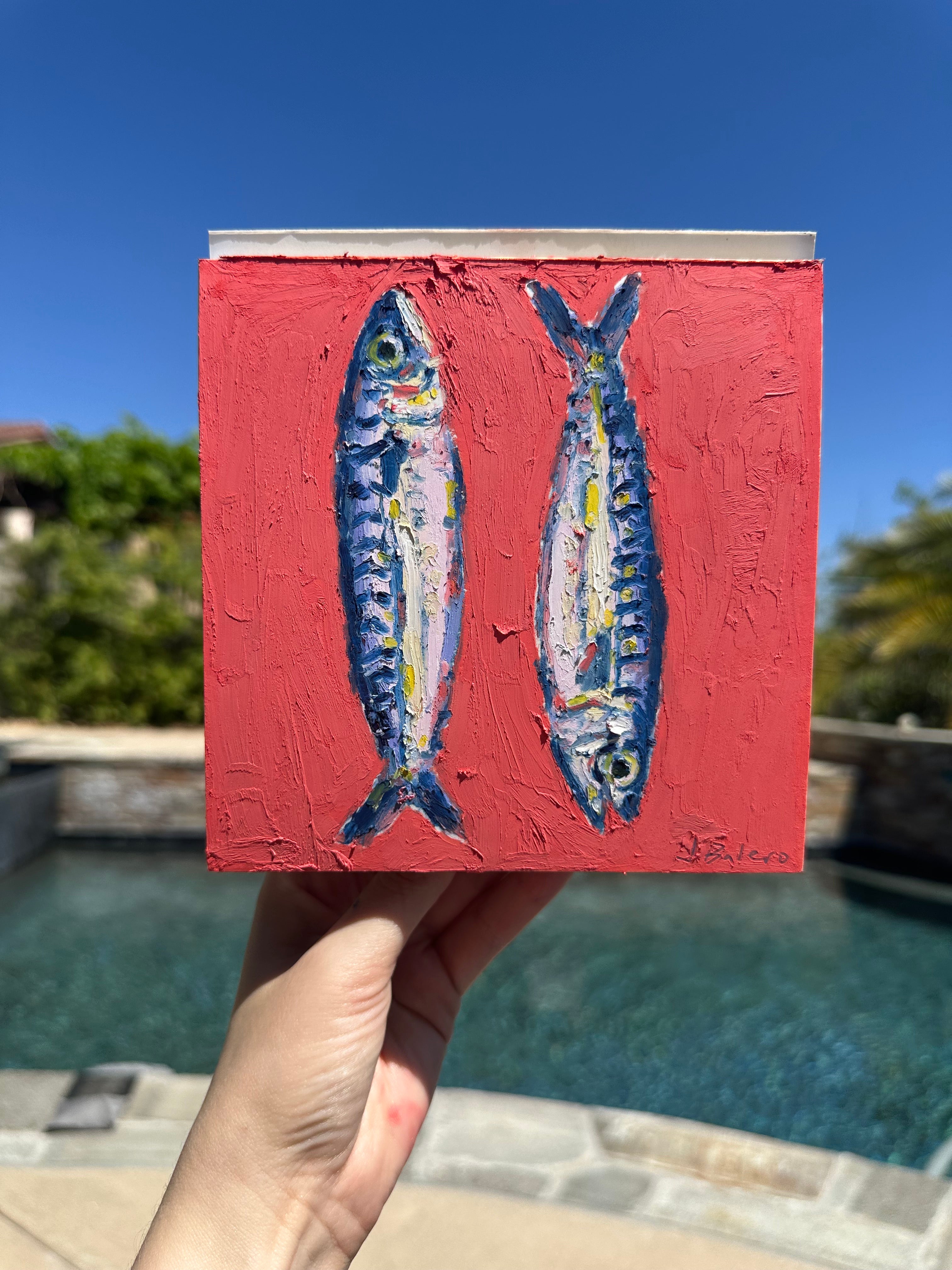 2 Fish 6x6"