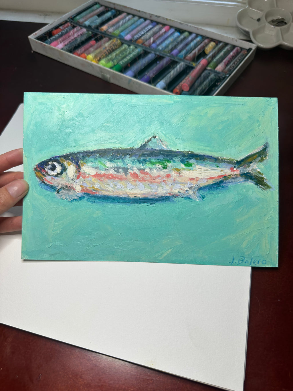 Colorful Fish 6x9"