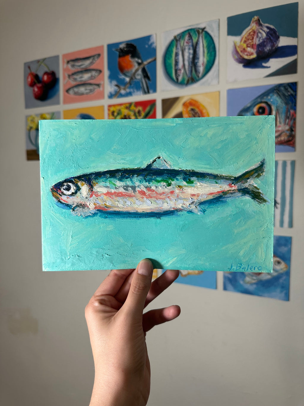 Colorful Fish 6x9"