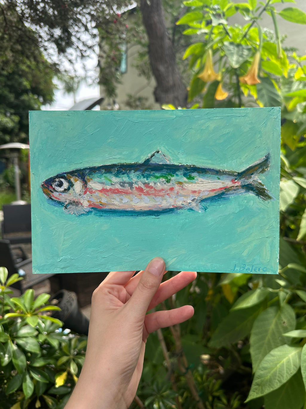 Colorful Fish 6x9"