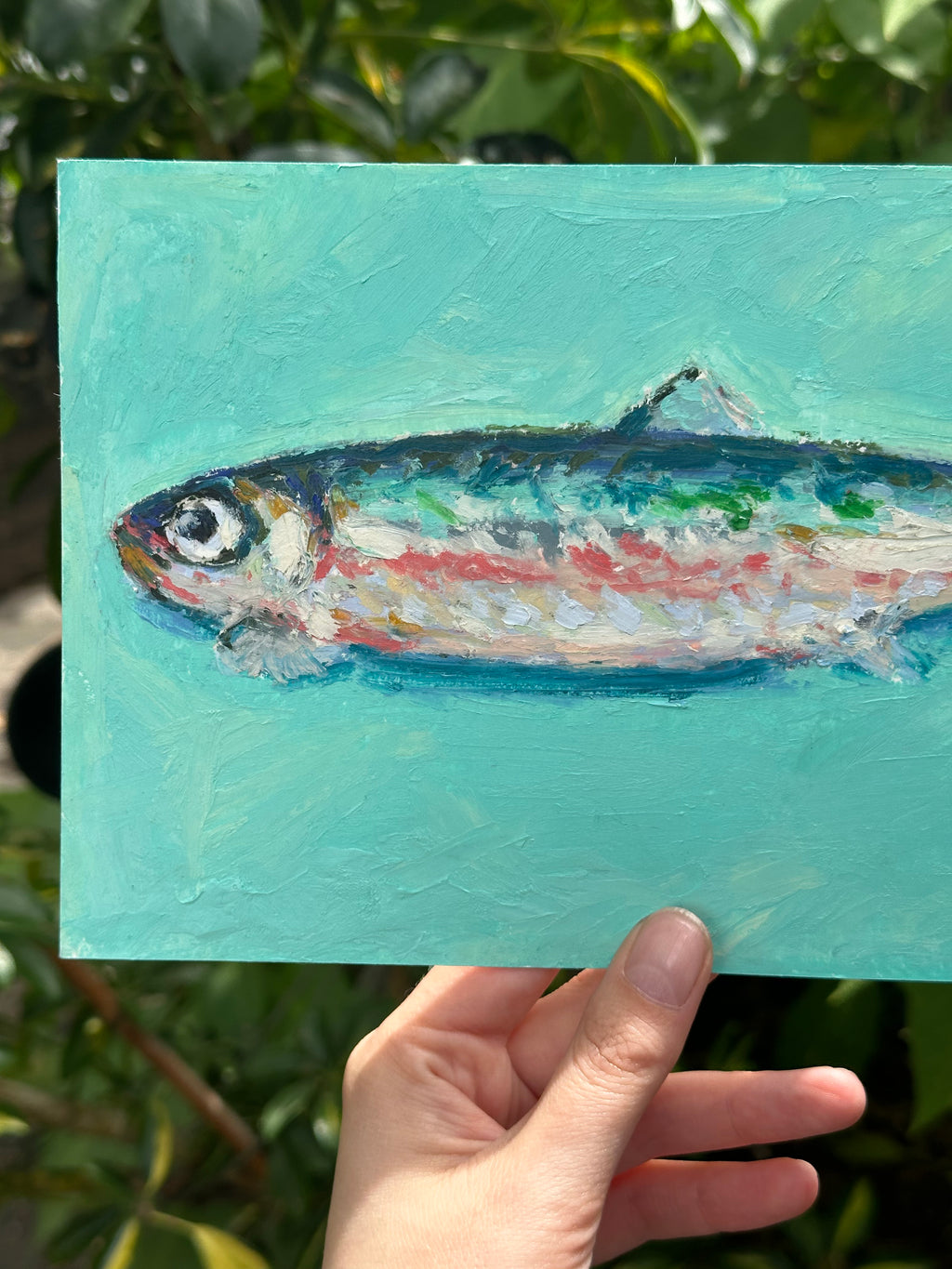 Colorful Fish 6x9"