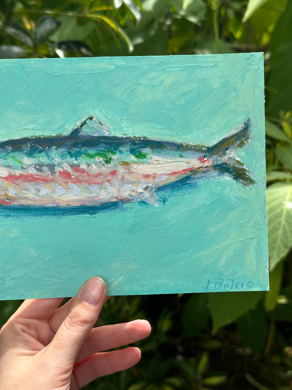Colorful Fish 6x9"