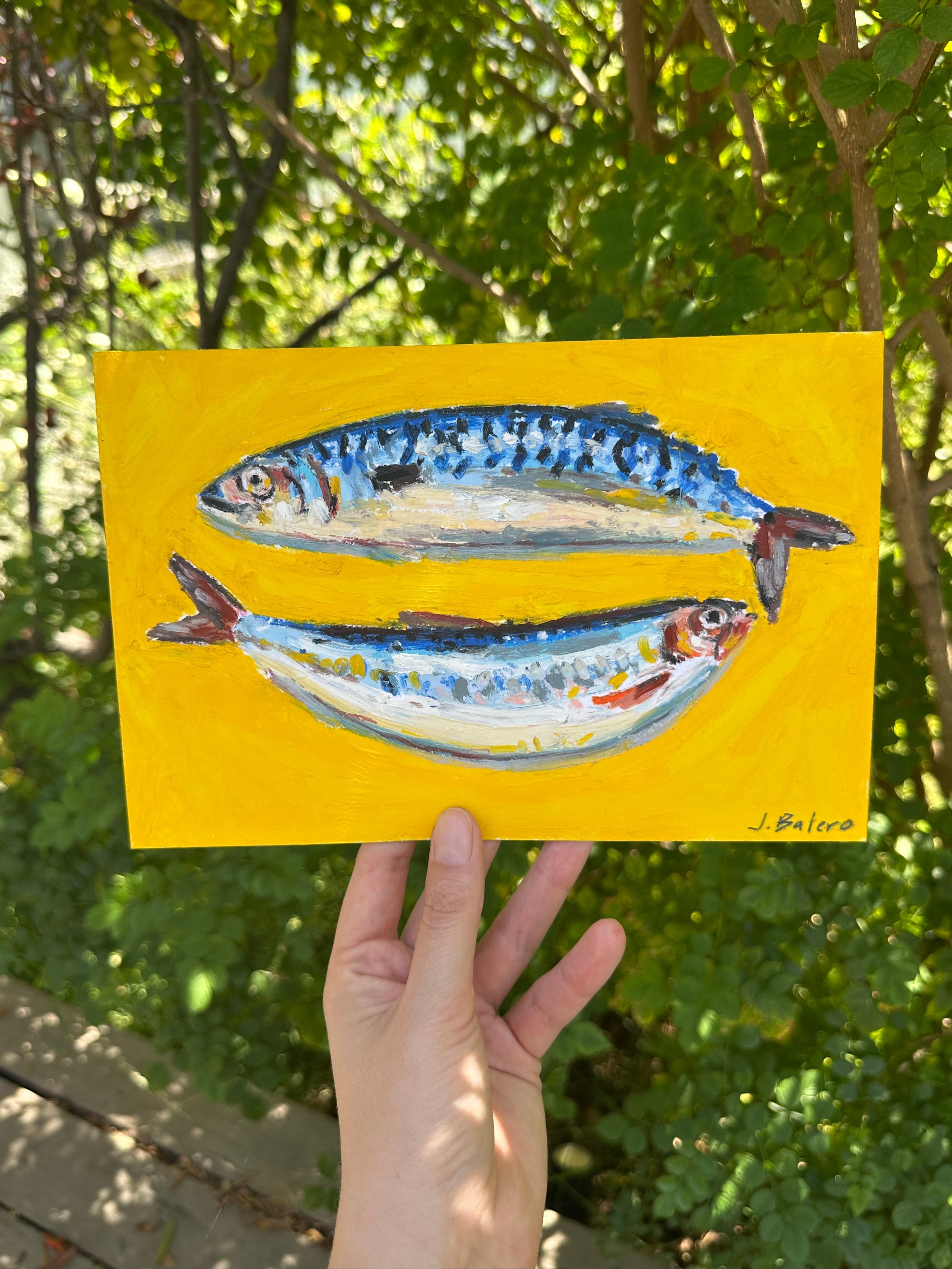 Mackerel & Sardine 6x9"