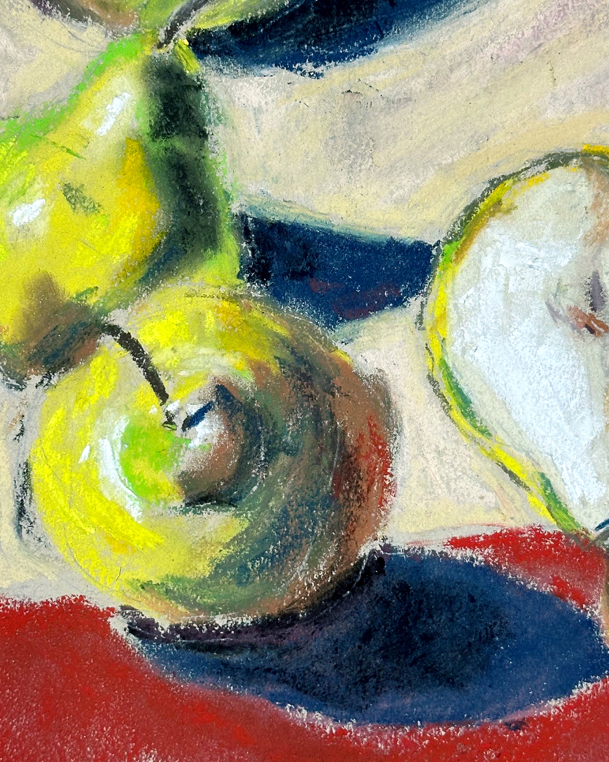 Pears - Original Soft Pastel Artwork 11x14" Matted