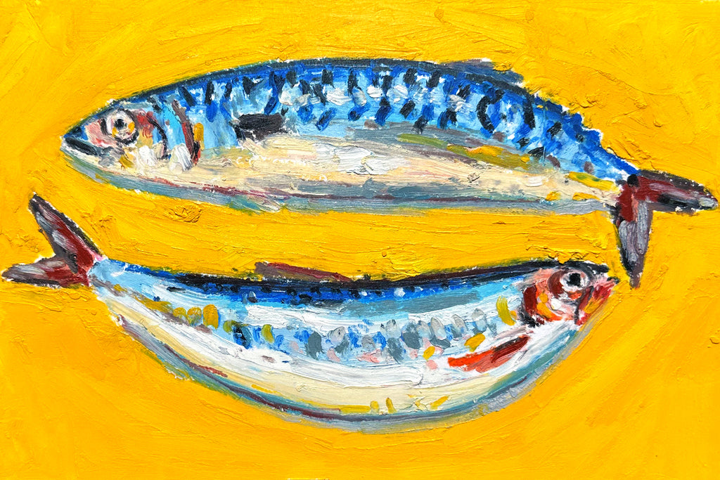 Mackerel & Sardine 6x9"